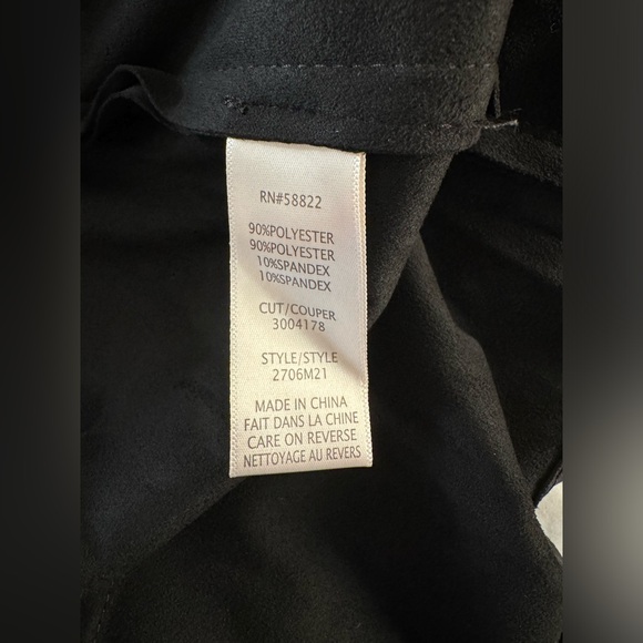 NWT Max Studio Women's Faux Suede Short Drape Jacket Size Large - Picture 6 of 7